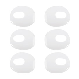 3 Paar rutschfeste Kopfhörer Abdeckungen Ohrstöpsel Ohrkappen aus weichem Silikon Kompatibel mit Airpods 3 Drahtlose BluetoothKopfhörer, Weiß
