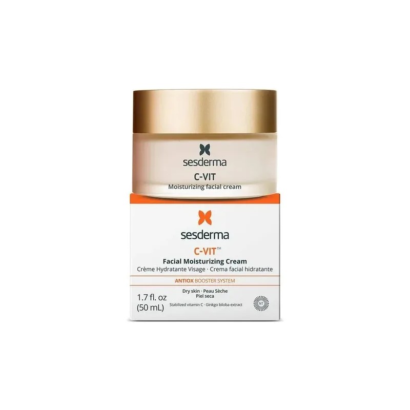 Crema Facial Hidratante C-vit Piel Seca 50ml Sesderma