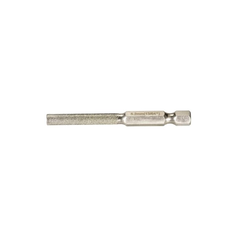 Makita D-73776 Round File 5.2 mm, Diamond-tipped, with 1/4 Inch