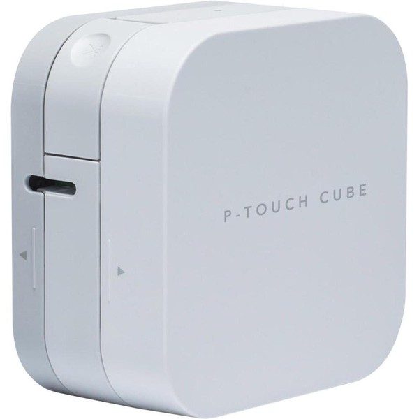 BROTHER PT-P300BT Label Maker, Bluetooth, P-Touch 'CUBE' Label Printer, Portable,