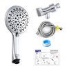 6-mode Handheld Shower Head，ABS Environmental Protection Material Design，4.72-inch High Pressure
