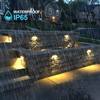 JOMITOP 1.5W Deck Step Light 7 Inch,LED Hardscape Paver Light,