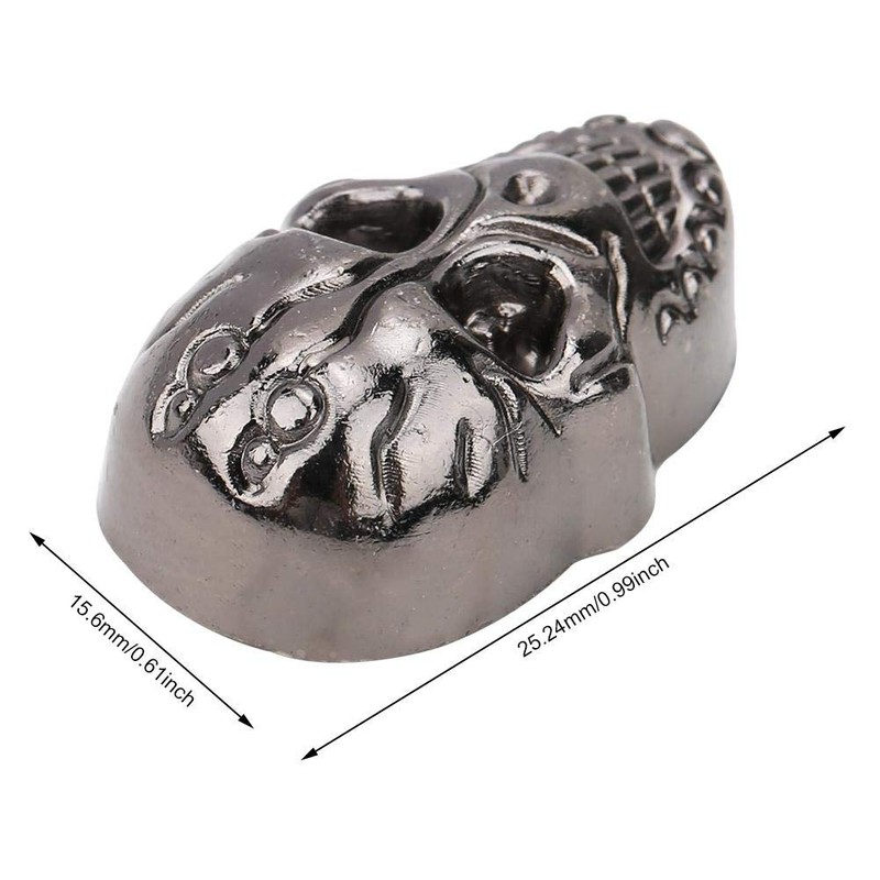 HEEPDD 20 Pieces Skeleton Ghost Rivet, Skull Crossbone 3D Ghost