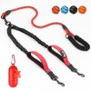 SlowTon Double Lead for 2 Dogs, 360° Rotating, Reflective Dog