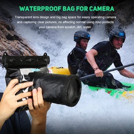 Dry Bag, Underwater Sealed Reusable Waterproof Housing Camera for Swimming Camera Case Bag Diving DSLR Camera Accessories