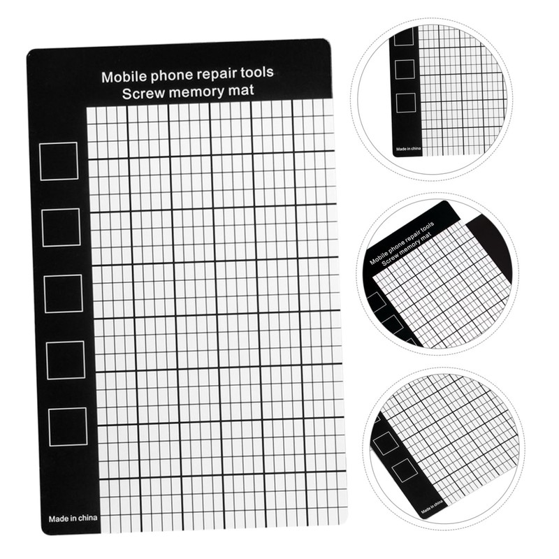 Operitacx 3pcs Magnetic Repair Pad for Electronics Flexible Magnetic Mat