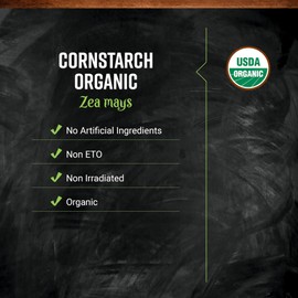 Frontier Herb Organic Cornstarch, 1 lb