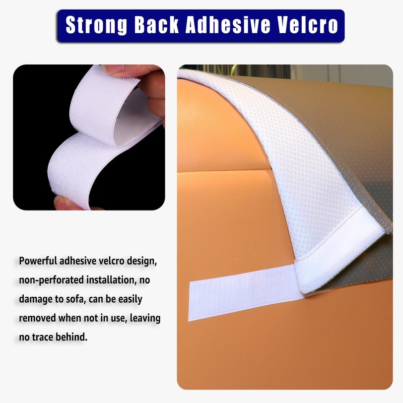 AmazeCov Non Slip Headrest Cover for Recliner Chair, Breathable Perforated