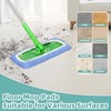 Reusable Mop Pads Compatible with Swiffer Sweeper Mop, Microfiber Dry