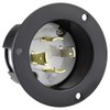 Cllena NEMA L14-30 Flanged Generators Power Inlet/Outlet Receptacle, 30 Amp