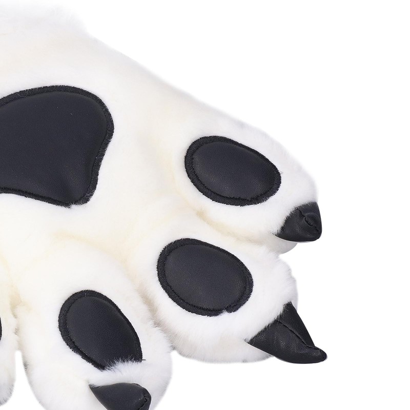 Simulation Animal Claw Gloves Cute Tiger Claw Plush Gloves Werewolf