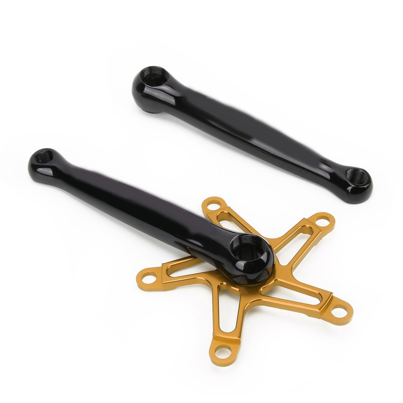Bolany Folding Bicycle Square Hole Crank 130BCD Sprocket Single Disc