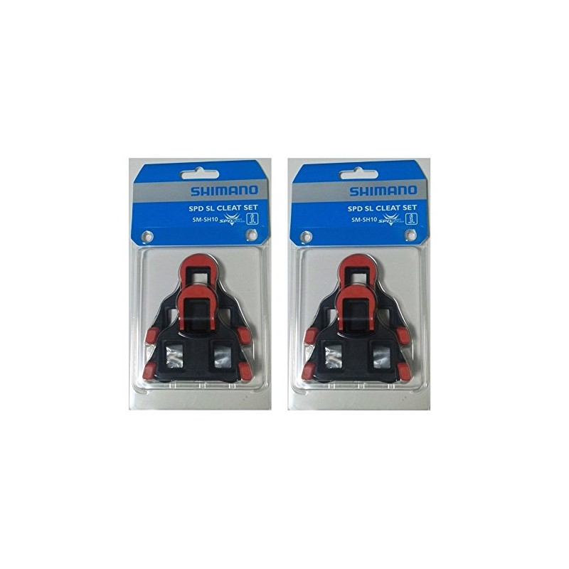 Shimano SM-SH10 Cleat Set (Fixed Mode), Set of 2 SM-SH10