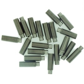 M10 (10mm x 40mm) Hex Socket Grub Screw (Dog Point) - Stainless Steel (A2) (Pack of 10)