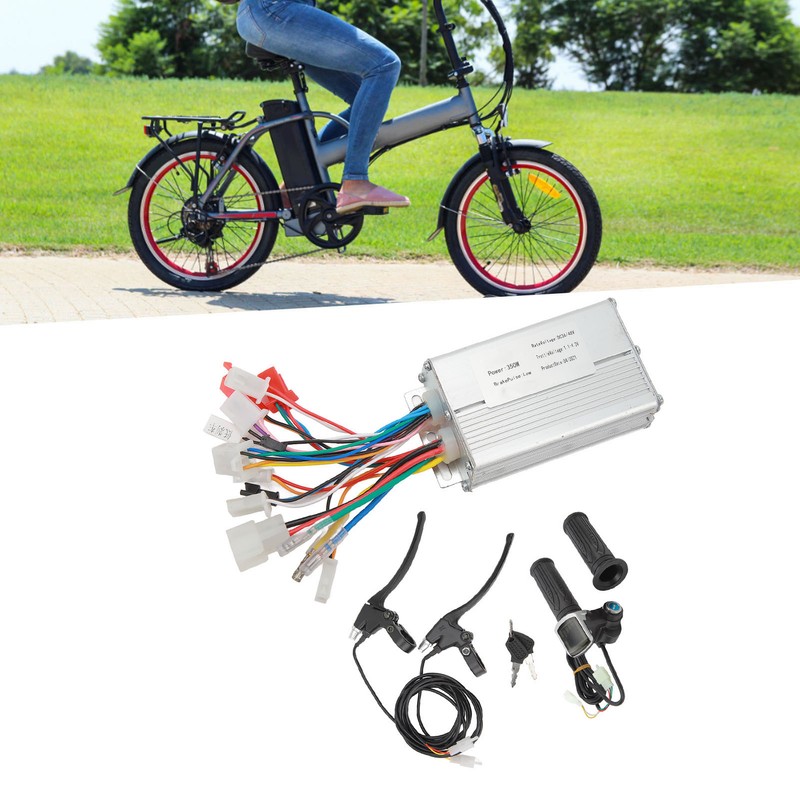 36V 48V 250W Electric Bike Brushless Motor Controller Throttle Grip