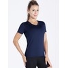 CADMUS Workout t-Shirts for Women Quick Dry Gym Shirts V-Neck,