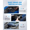 VANKUB Mirror Cover Caps Trims for Fo-rd Focus RS ST