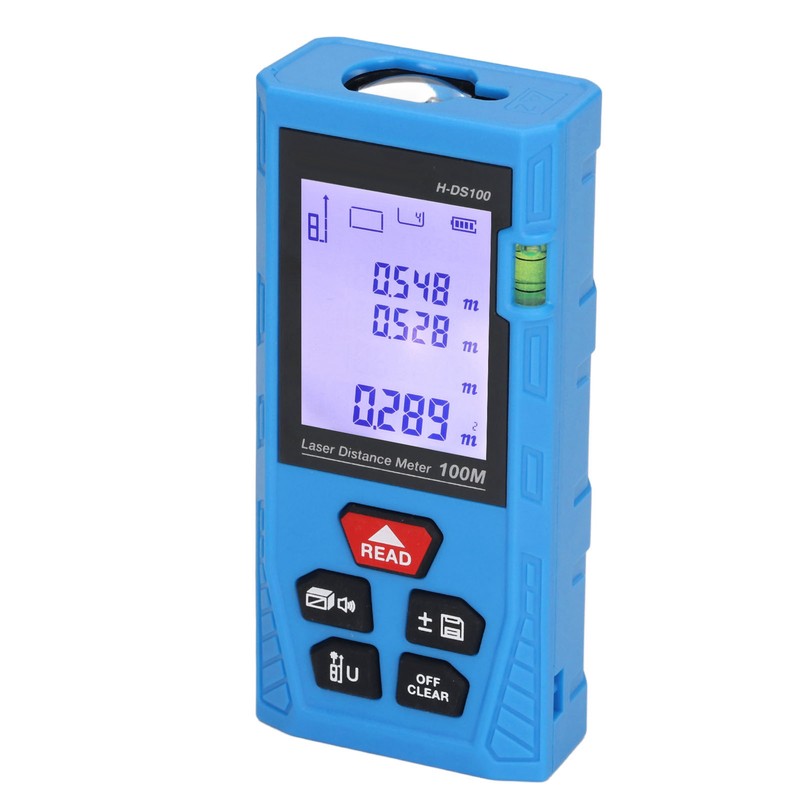 Laser Distance Meter High Accuracy Handheld Red Light Distance Detection