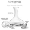 Final Touch Twister Glass Aerator & Decanter Set - 3