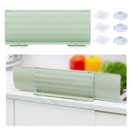 Kitchen Splash Guard Stand for Open Kitchen Use, Splash Guard Sheet, Foldable Splash Guard, Washroom Screen Guard, Green
