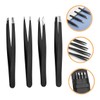 OHPHCALL Precision Eyebrow Tweezers Set Stainless Steel Tip for Hair