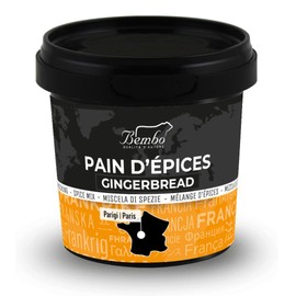 Pan di Zenzero/Pain d’Epices Bembo 60 g - Confezione Anti Spreco - Pan di Spezie - Miscela per Dolci e Biscotti - Aromi e Spezie – (Pain d’Epices 60 g)