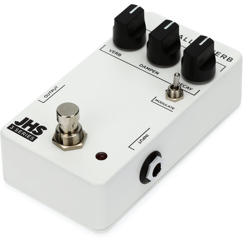 JHS 3 Series Hall Reverb Pedal with Patch Cables