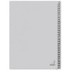 Kangaro Card Index A4 Numbers 1-31. 180gsm Recycled Grey FSC