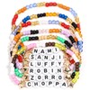 AICase per regali One Piece Merch,6 braccialetti dell'amicizia