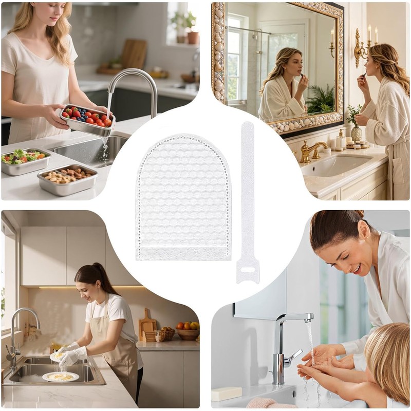 Faucet Filter Cotton 100 Pack - Sediment Strainer Non-Woven Bag