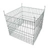 Garden Wire Compost Bin 36x36x30 inches, Green, Garden Bed Fencing