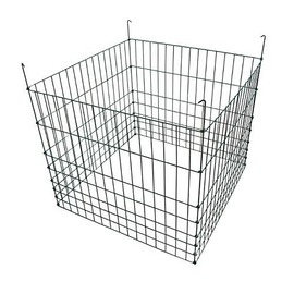 Garden Wire Compost Bin 36x36x30 inches, Green, Garden Bed Fencing