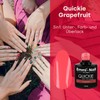 Emmi Nail Quickie Grapefruit 3-in-1 (Coral, L018), LED UV Base