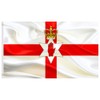Second Ave Northern Ireland Flag 5ft X 3ft Large with