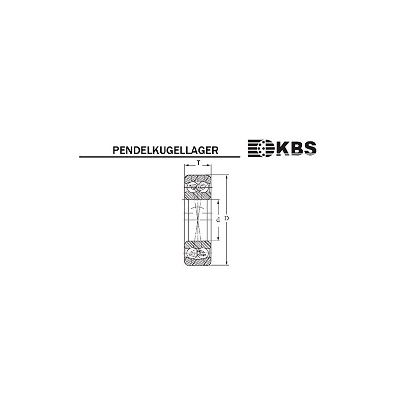 KBS Bearing 2202 2RS