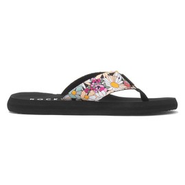 Rocket Dog Adios Berlin Womens Black Flip Flop - Size 8 UK - Black
