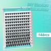 Obeyalash Cluster Lashes Extensions, Individual Eyelashes, DIY Eyelash Extensions, Mega