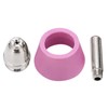 Plasma Cutting Torch Consumables Kit Electrode Contact Tip Ceramics Nozzle