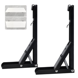 12 Inch Folding Shelf Hinges,90 Degree Shelf Bracket Hinge,Fold Down Table Wall Mounted Hinges,L Brackets Heavy Duty Hinge,Workbench Brackets Hinges