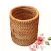 ABOOFAN 2 Pcs Pen Holder Handmade Makeup Brush Holder Desk