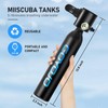 GOYOJO Scuba Tank 0.5L Mini Diving Equipment Underwater Breath System