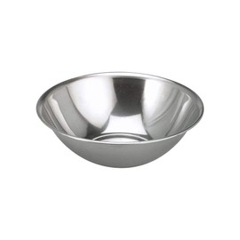 Chef Inox Stainless Steel Mixing Bowl, 0.6 Litre Capacity, 160 mm x 55 mm Size