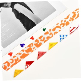 Hohopeti 50pcs Washi Paper Tape Decorative Sticker for Diary Hand Account Fashion Scrapbook Tape Book Album