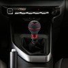 Padaodao 5 Speed Gear Shifter Handle Leather Shift Knob Round