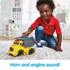 Kidoozie Lights N' Sounds Dump Truck, Friction Powered, Working Dump