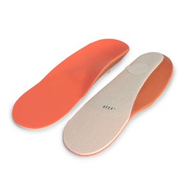 Memo Full Orange Arch Support Insoles Heel and Metatarsus Supination, 29 (12 Little Kid)