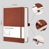 RETTACY Lined Journal Notebook - A5 Note Book Hardcover Thick
