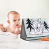 ZICOTO Soft Tummy Time Book with Large Stimulating Baby Safe