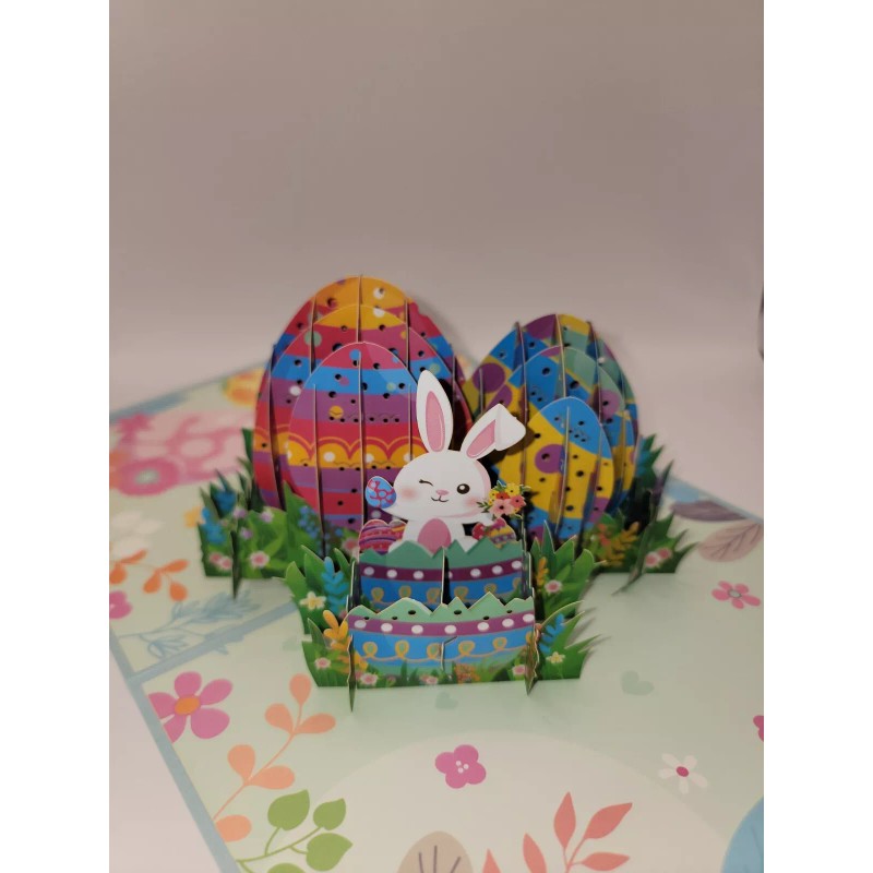 Pop Up Happy Easter Greeting Card #81