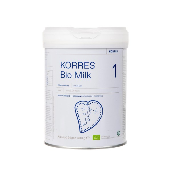 Korres Baby Bio Milk No1 (0-6Μ), 400g